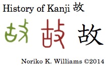 History of Kanji 故