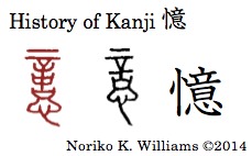History of Kanji 憶