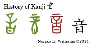 History of Kanji 音
