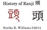 History of Kanji 頭