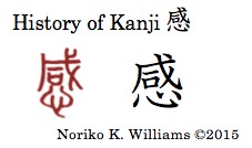 History of the Kanji 感