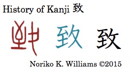 History of Kanji 致
