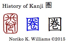 History of Kanji 圏