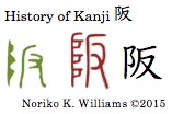History of Kanji 阪