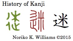 History of Kanji 迷