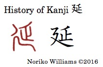 History of Kanji 延