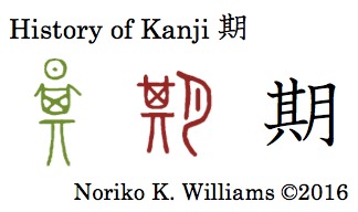 History of Kanji 期