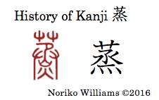 History of Kanji 蒸