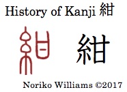 History of Kanji 紺