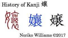 History of Kanji 嬢