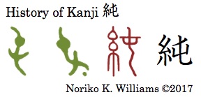 History of Kanji 純