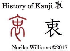 History of Kanji 衷