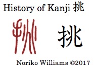 History of Kanji 挑