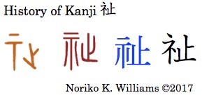 History of Kanji 祉