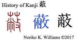 History of Kanji 蔽