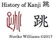 History of Kanji 跳