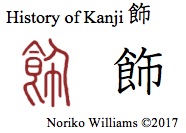 History of Kanji 飾