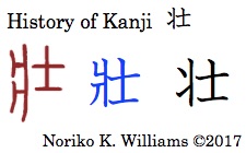 History of Kanji 壮