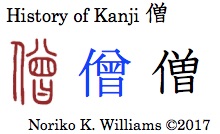 History of Kanji 僧
