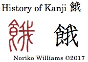 History of Kanji 餓