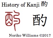 History of Kanji 酌