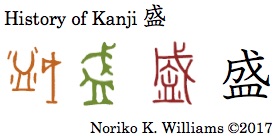 History of Kanji 盛