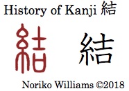 History of Kanji 結