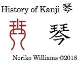 History of Kanji 琴