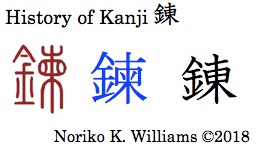 HIstory of Kanji 錬