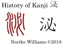 History of Kanji 泌