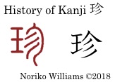 History of Kanji 珍