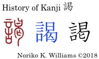 History of Kanji 謁